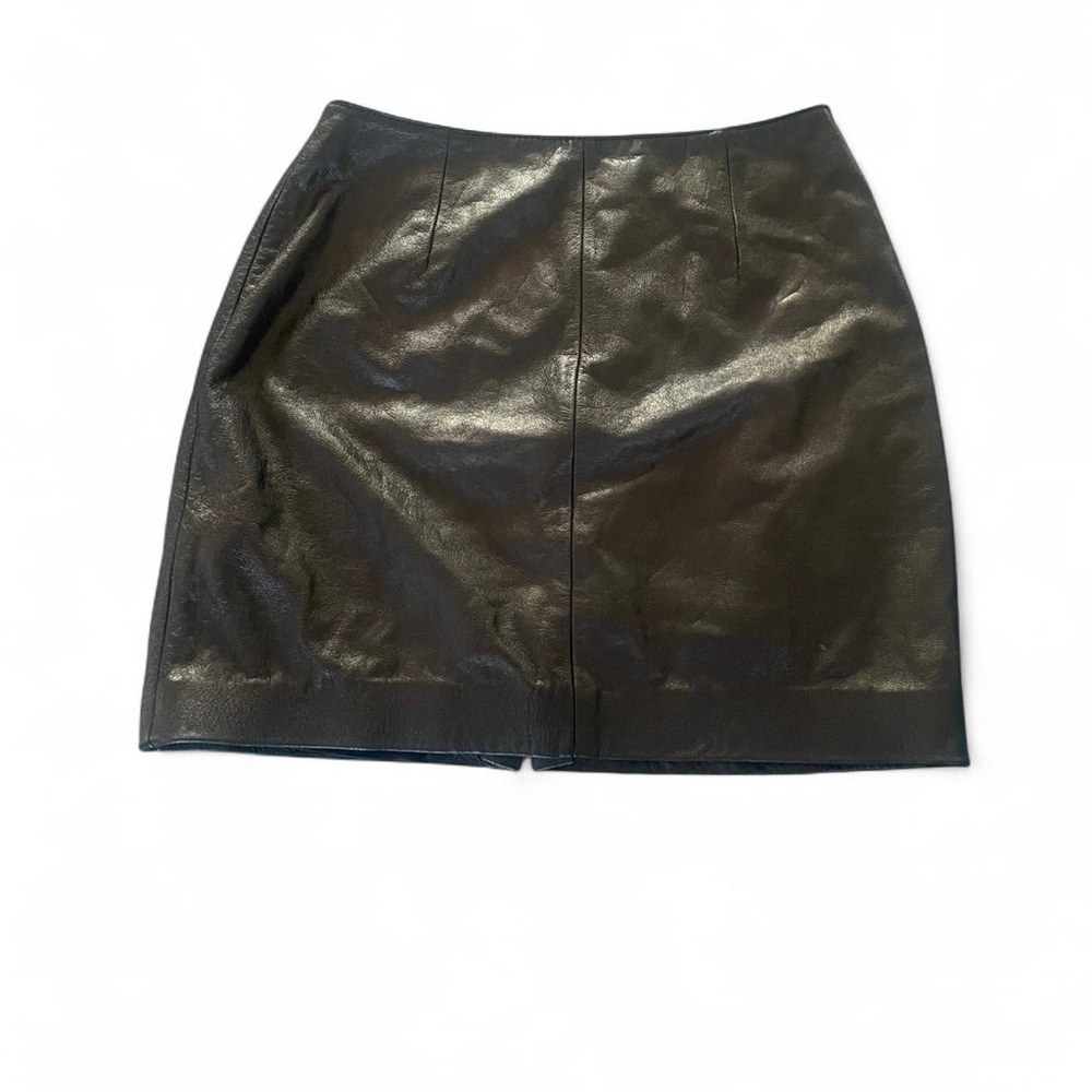 Wilson’s 100% leather mini skirt